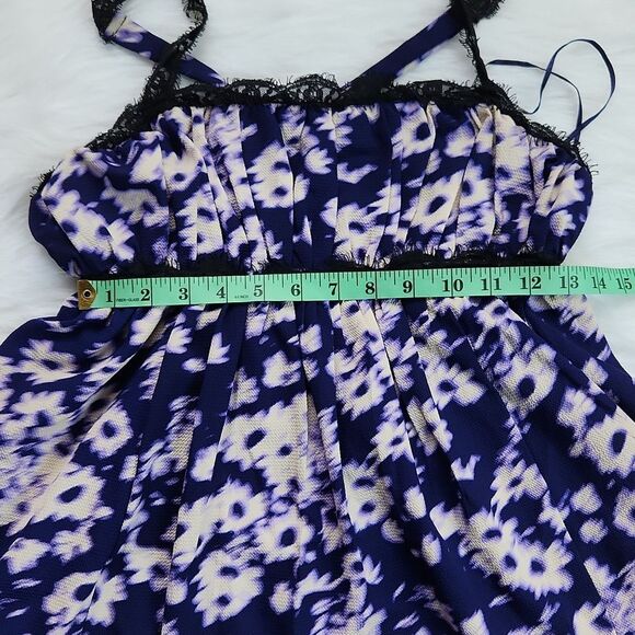 Urban Outfitters NWT Eliana Strappy Back Floral Babydoll DRESS Small - Picture 7 of 11